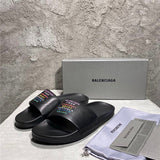 Balenciaga sandals Style 145 - texture and material detail