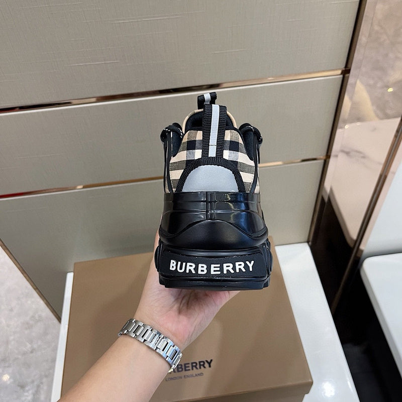 Burberry Black Loafer Flats - Sole Detail View