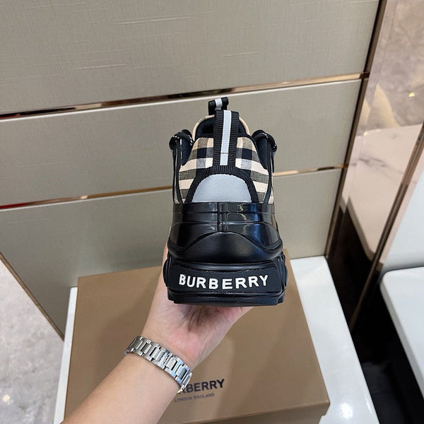 Burberry Black Loafer Flats - Sole Detail View