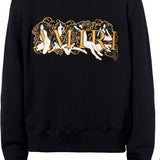 Close-up of Amiri hoodie craftsmanship