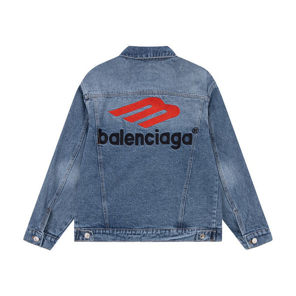 Close-up of Balenciaga designer clothing craftsmanship