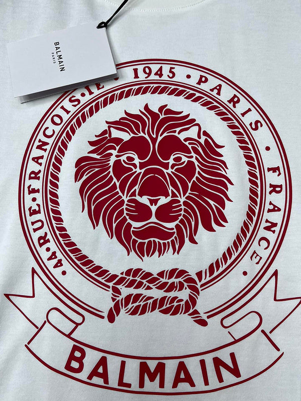 Close-up of Balmain designer clothing craftsmanship