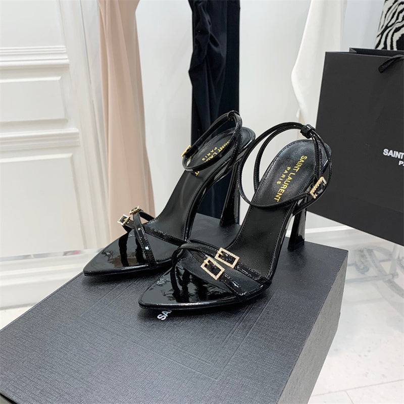 Back view of Saint Laurent luxury piece style No.093