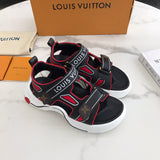 Close-up of Louis Vuitton shoes craftsmanship