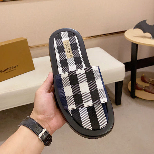 Burberry Black Bow-Detail Flats - Angled View