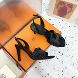 Hermes sandals Style 139 - back heel detail