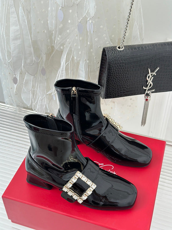 Roger Vivier luxury shoes detail shot