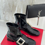 Roger Vivier luxury shoes detail shot