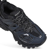 Close-up of Balenciaga athletic hardware and fine stitching