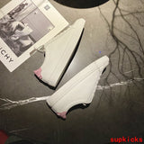 Givenchy Red Pointed-Toe Stiletto Heels - Toe Detail View