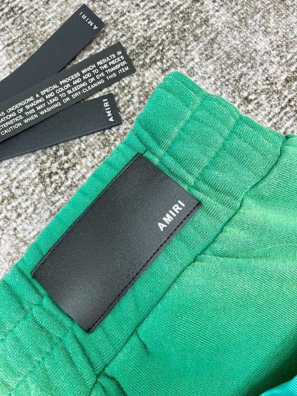 Close-up of Amiri t-shirt craftsmanship