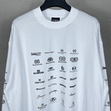 Close-up of Balenciaga designer clothing craftsmanship