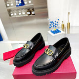 Close-up of Valentino Garavani shoes craftsmanship