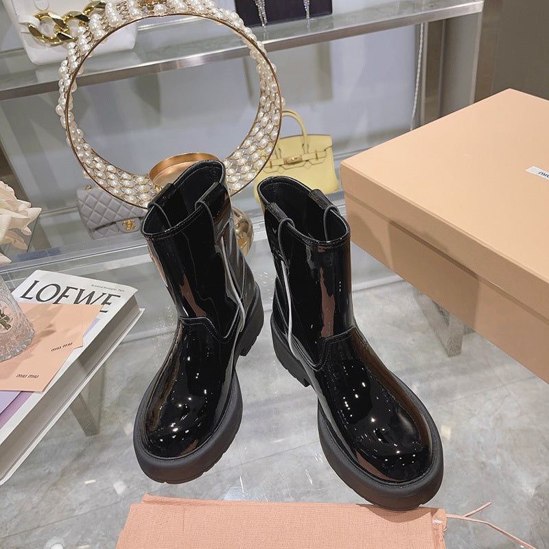 Miu Miu luxury shoes detail shot