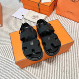 Hermes sandals Style 217 - side profile detail