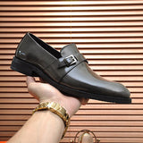 Hermes shoes Style 068 - texture and material detail