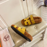 Hermes sandals Style 094 - top view showing design