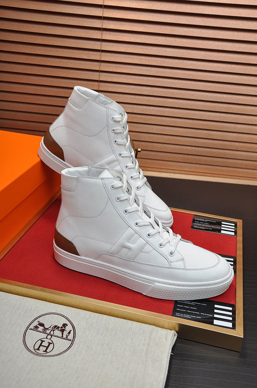 Hermes shoes Style 047 - angled studio shot