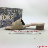 Dior shoes Style 032 - front view, handcrafted italian detailing (alternate angle)