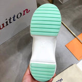 Louis Vuitton shoes Style 300 - top view showing design