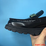 Dior shoes Style 024 - side profile detail (alternate angle)