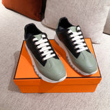 Hermes shoes Style 349 - logo and branding close-up (alternate angle)