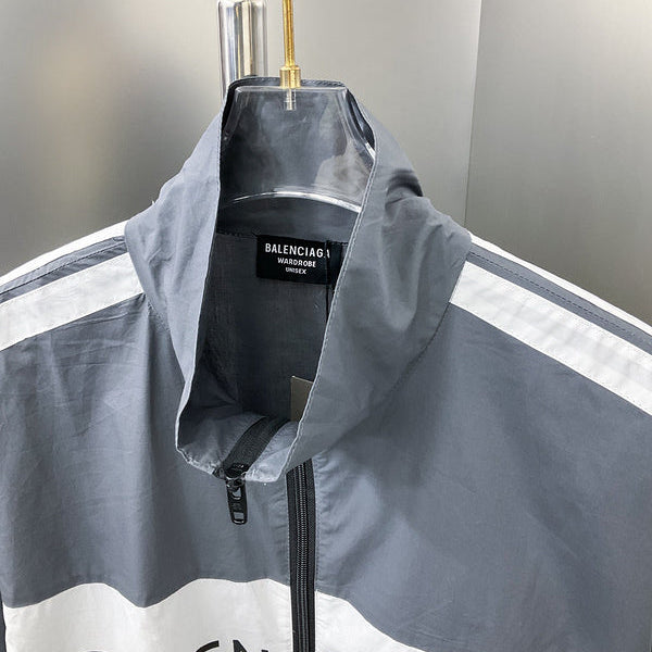 Close-up of Balenciaga designer clothing craftsmanship