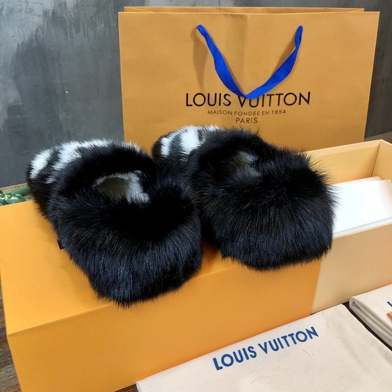 Louis Vuitton designer shoes full view