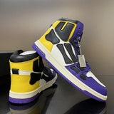 Close-up of Amiri sneakers craftsmanship