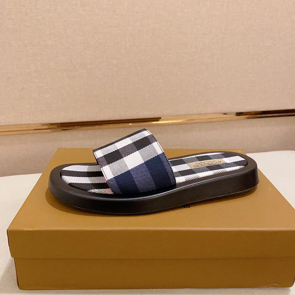 Burberry Black Bow-Detail Flats - Front View