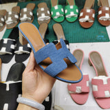 Hermes sandals Style 003 - styled lifestyle view