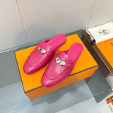 Hermes sandals Style 183 - texture and material detail