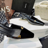 Full silhouette view of Saint Laurent luxury piece style No.110