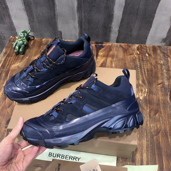 Burberry shoes Style 103 - front view, bold signature style