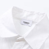 Close-up of Burberry designer clothing craftsmanship