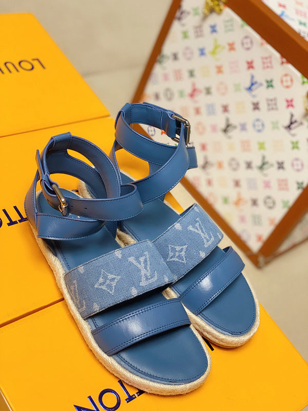 Louis Vuitton designer shoes full view