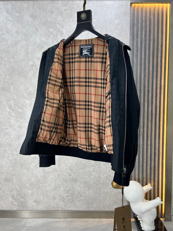 Close-up of Burberry designer clothing craftsmanship