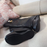 Givenchy Black Chunky Platform Sneakers - Lifestyle Styling Shot