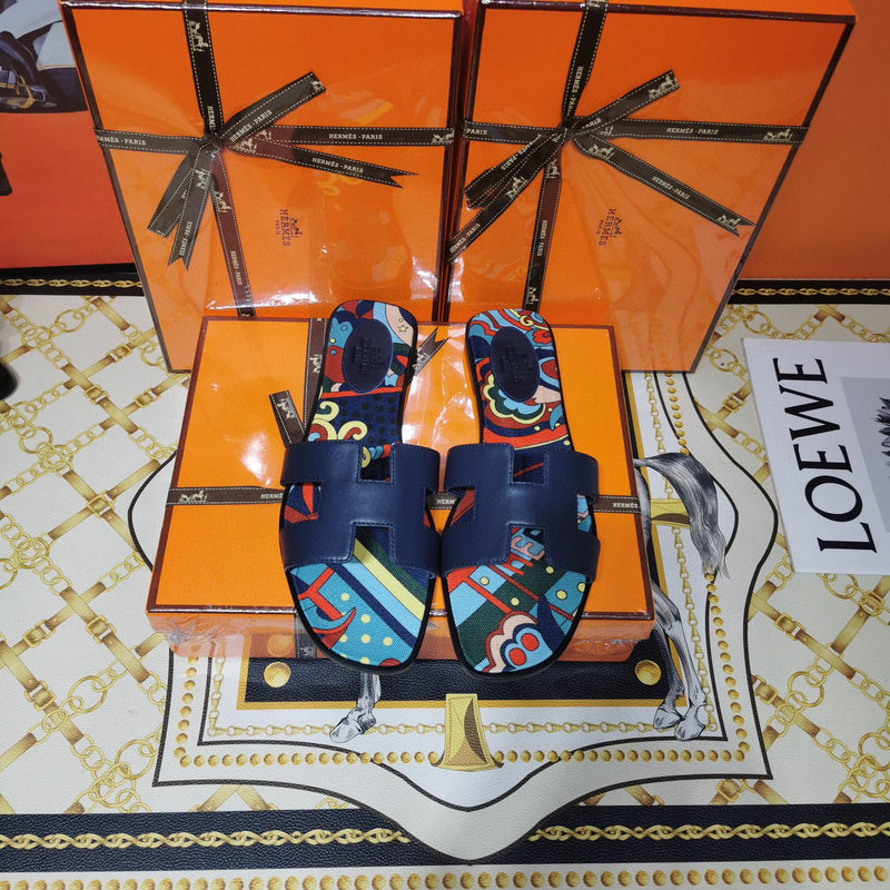 Hermès Chocolate Brown Crisscross Strap Sandals - Lifestyle Styling Shot