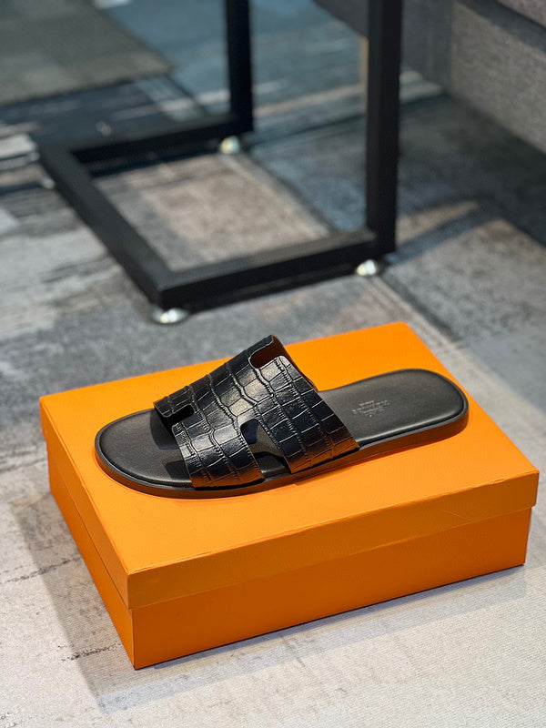 Hermes shoes Style 022 - close-up of premium leather craftsmanship