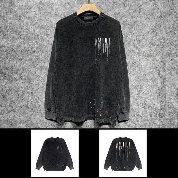 Amiri luxury hoodie detail shot