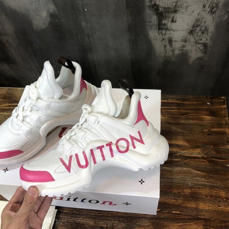 Louis Vuitton shoes front view designer style