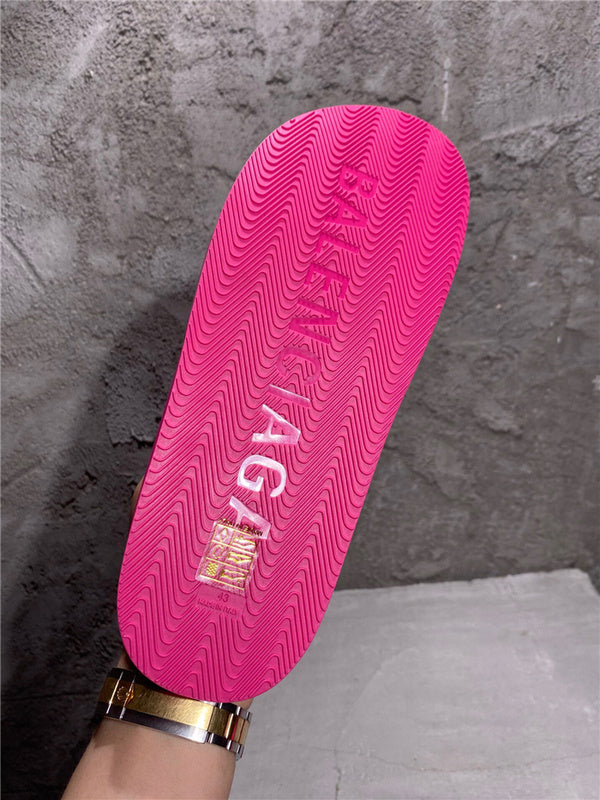 Balenciaga sandals Style 127 - logo and branding close-up