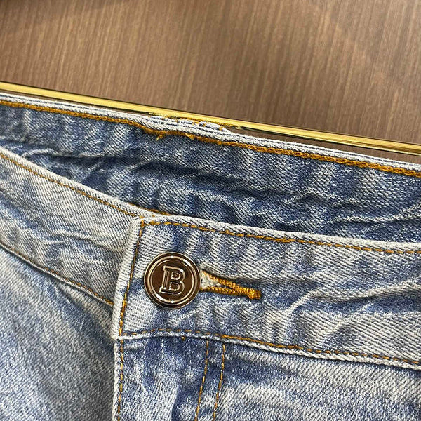 Three-quarter angle view of Balmain luxury piece style No.111