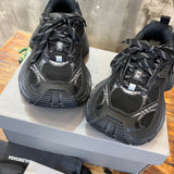 Balenciaga White Chunky Platform Sneakers - Sole Detail View