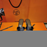 Hermès Black Ankle Strap Sandals - Detail Shot of Craftsmanship