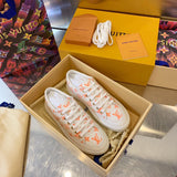 Louis Vuitton shoes front view designer style
