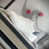 Givenchy White Pointed-Toe Stiletto Heels - Lifestyle Styling Shot