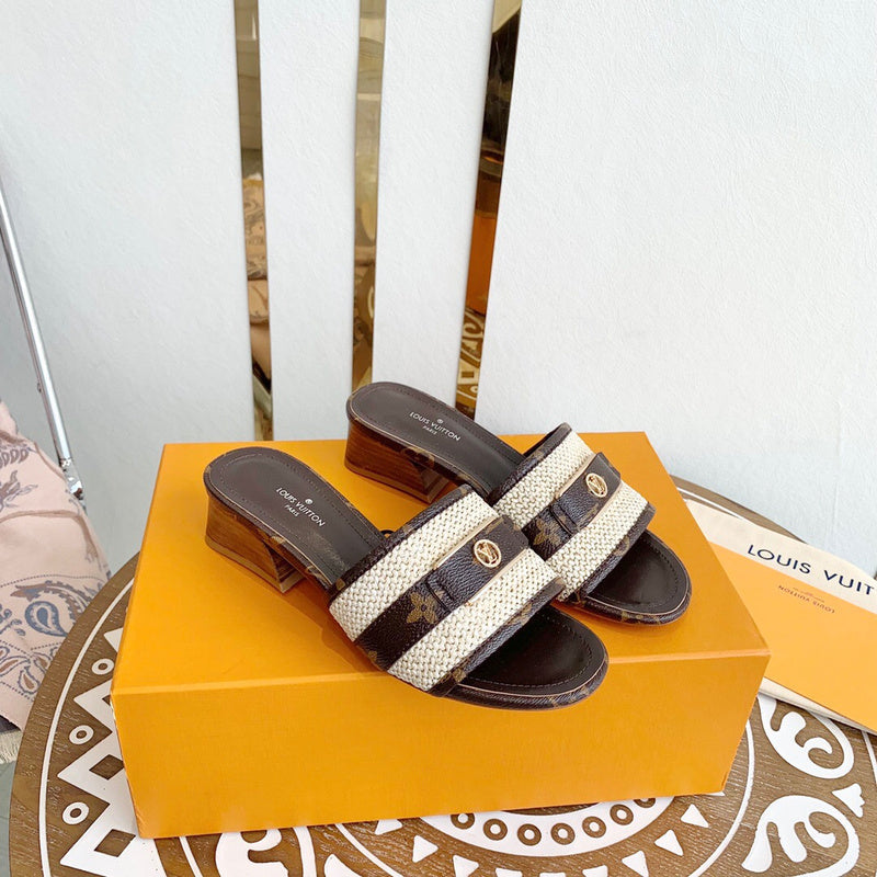 Louis Vuitton shoes Style 343 - close-up of handcrafted italian detailing