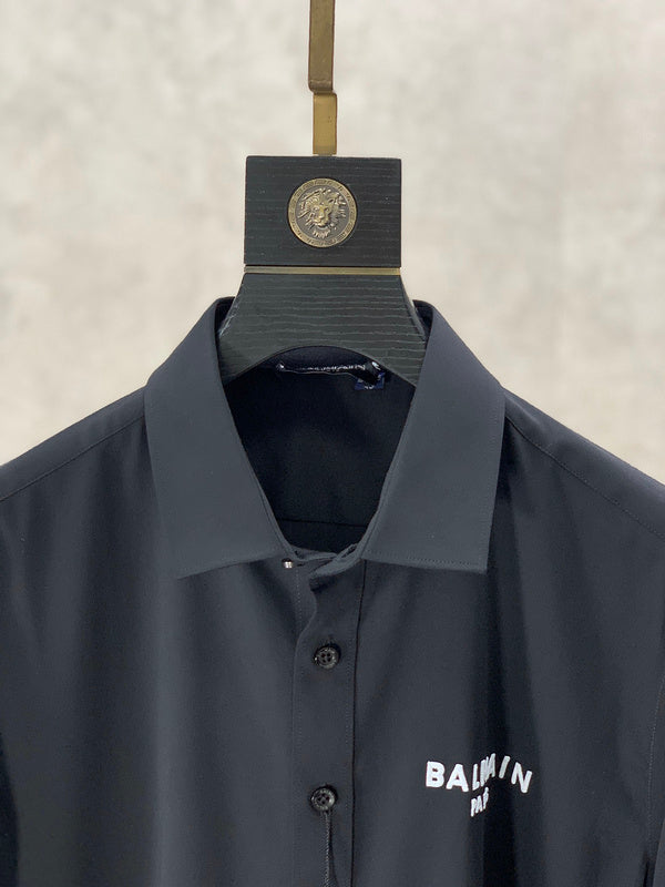 Close-up detail view of Balmain luxury piece style No.104